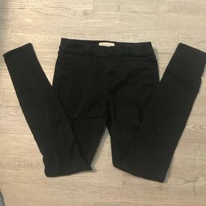 Ripped Black Jeggings